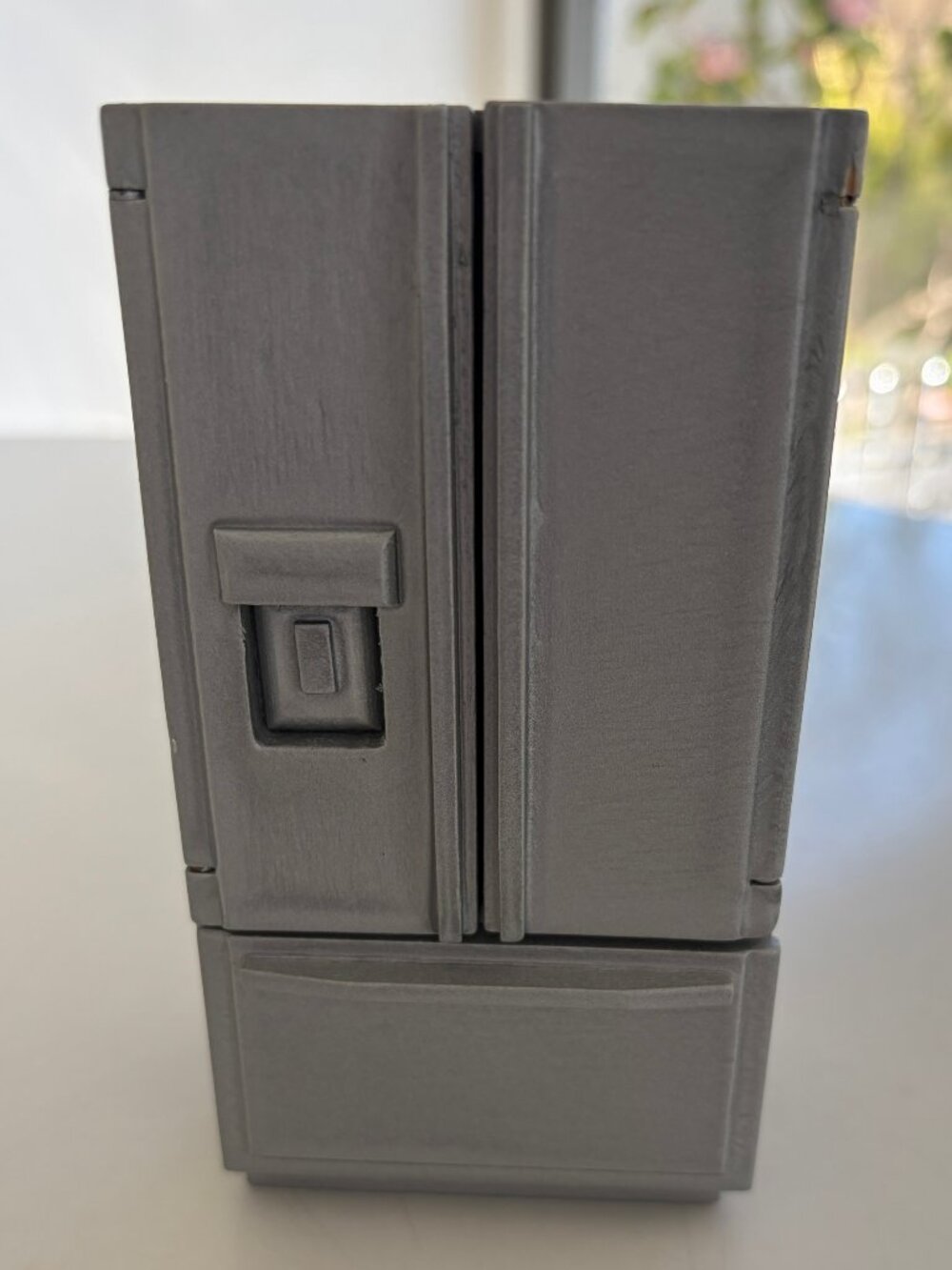 Miniature Dollhouse Refrigerator, New